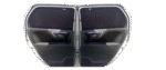 Honda N-WGN 1st  (2013/2019) Retractable Car Curtains - Image 3