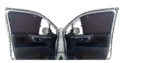 Honda N-WGN 1st  (2013/2019) Retractable Car Curtains - Image 4