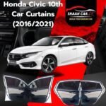Honda Civic 10th  (2016/2021) Retractable Car Curtains