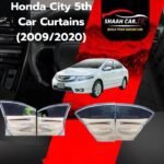 Honda City 5th  (2009/2020)Retractable Car Curtains