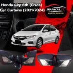 Honda City 6th (Grace)  (2021/2024) Retractable Car Curtains