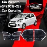 Kia Picanto 2nd (2019/2023) Retractable Car Curtains