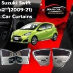 Toyota Aqua 1s (2012/2021) Retractable Car Curtains