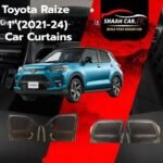 Toyota Raize 1st  (2021-2024) Retractable Car Curtains