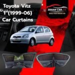 Toyota Vitz 1st  (1999/2005) Retractable Car Curtains