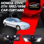 HONDA Civic 5th 1992/1996 Retractable Car Curtains