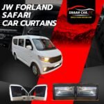 JW Forland Safari Retractable Car Curtains 6 Windows