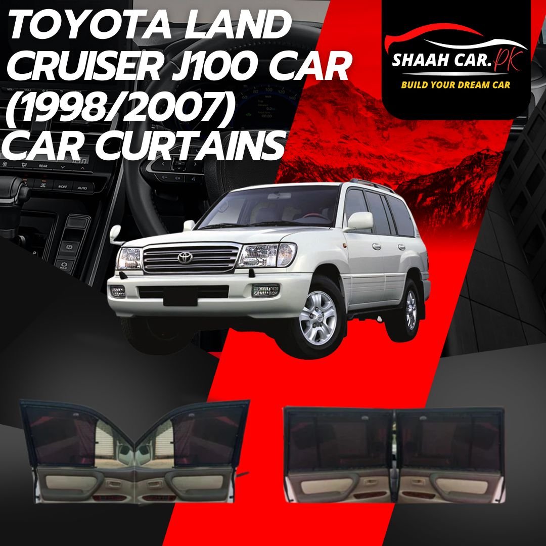 Orange Black and White Photo Cars For Men Instagram Post - 2025-10-11T044056.607 Toyota Land Cruiser J100 Car Curtains (1998/2007) - Image 1