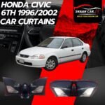 HONDA Civic 6th 1996/2002 Retractable Car Curtains