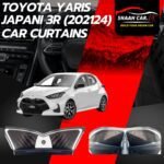 Toyota Yaris Japani 3rd (2021-2024) Retractable Car Curtains