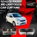 Toyota Passo 3rd  (2017/2023) Retractable Car Curtains