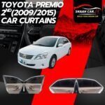 Toyota Premio 2nd  (2009/2015) Retractable Car Curtains