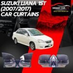 Suzuki Liana 1st  (2007/2017) Retractable Car Curtains