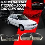 Suzuki Baleno 1st (2000 - 2008) Retractable Car Curtains