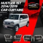 Suzuki  Hustler 1st 2014/2019 Retractable Car Curtains