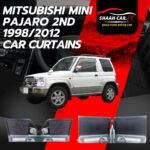 Mitsubishi Mini Pajaro 2nd 1998/2012 Retractable Car Curtains