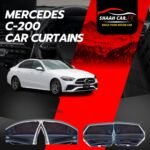 Mercedes C-200 Retractable Car Curtains
