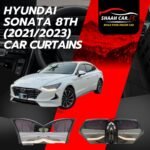 Hyundai Sonata 8th Only Front (2021/2023) Retractable Car Curtains