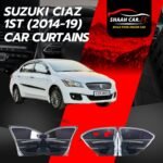 Suzuki Ciaz 1st  (2014/2019) Retractable Car Curtains