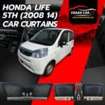Honda Life (2008 - 2014) 5 gen Retractable Car Curtains