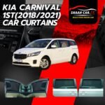 Kia Carnival 1st  (2018/2021) 4 Windows Retractable Car Curtains