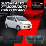 Suzuki Alto 7th  (2009/2017) Retractable Car Curtains