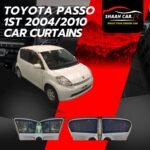 TOYOTA Passo 1st 2004/2010 Retractable Car Curtains