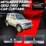 Mitsubishi Pajero Gen2 (1992 - 1998) Retractable Car Curtains