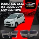 Daihatsu Esse(Mira) 1st 2005/2011 Retractable Car Curtains