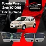 Toyota Passo 2nd  (2010/2016)Retractable Car Curtains