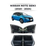 Nissan Note Gen3 (2021 - 2024) Retractable Car Curtains - Image 5