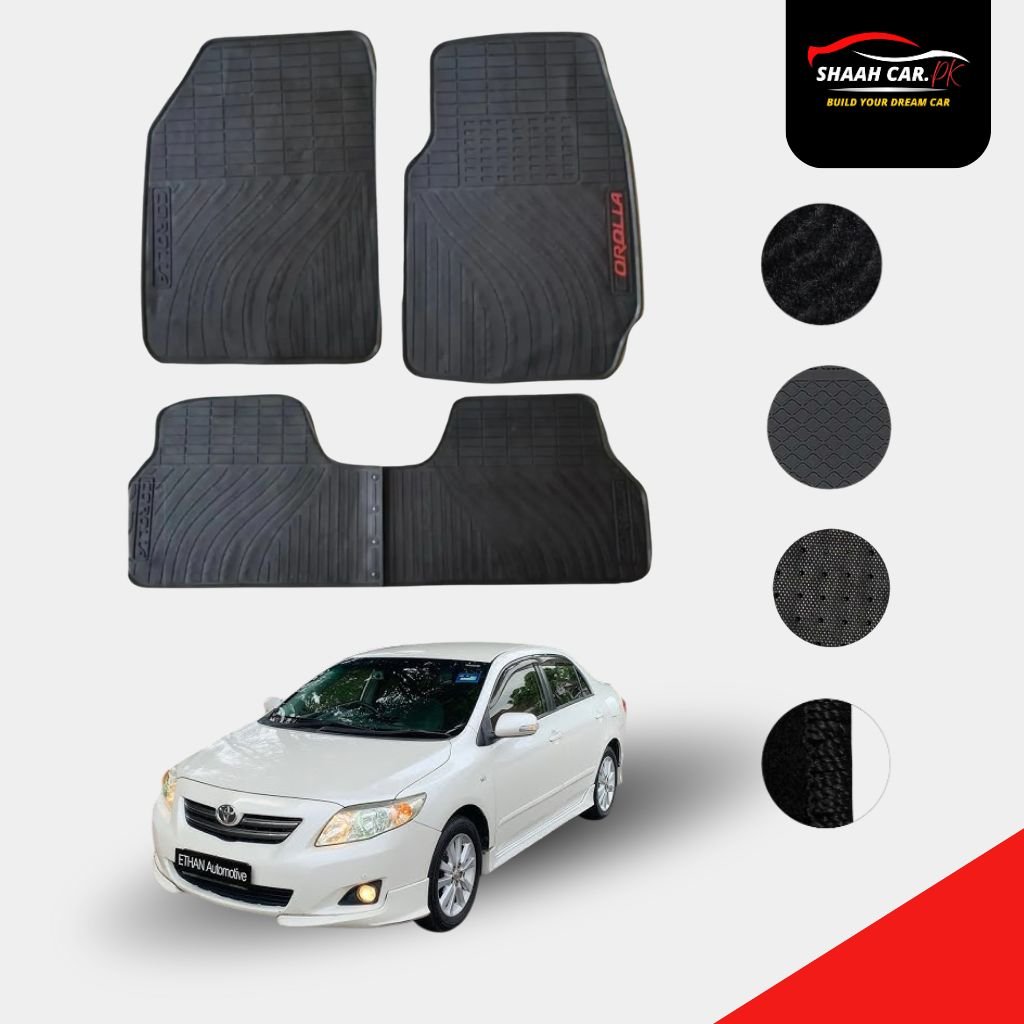 Add a heading - 2025-10-01T034928.440 Toyota Corolla 2009 latex rubber floor mats - Image 1