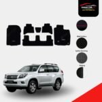 Toyota Prado 2009-2021 Carpet Floor Mats Black