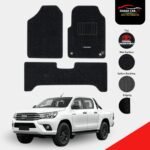 TOYOTA HILUX VIGO 2014-2021 PREMIUM CARPET CAR FLOOR MAT