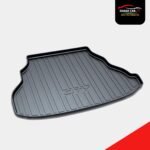 Honda City 2012 Car Trunk Mat Pvc Material  Black City Logo 01 Pc/Set - Image 2