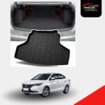 Car Trunk Mat Pvc Material Hyundai Sonata 2021 Black 01 Pc/Set