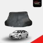 Car Trunk Mat Pvc Material Toyota Prius 2018 Black Prius Logo 01 Pc/Set