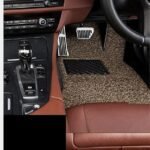 Sogo Universal Car Grass Floor Mats In Roll Custom Fitting Premium Quality - Beige & Brown - Image 2