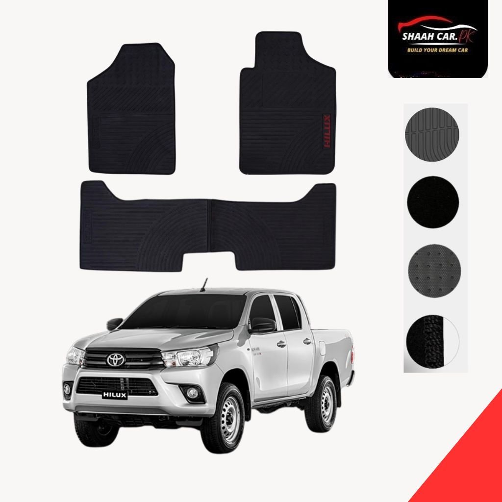Untitled design - 2025-10-19T073013.494 Toyota Hilux Vigo Latex Rubber Floor Mats - Image 1