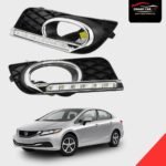 DLAA Fog Light Cover DRL Civic With Indicator 2012-2015