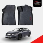 HONDA CIVIC X 2016-2021 TPE PLASTIC HEAVY DUTY 9D FLOOR MAT