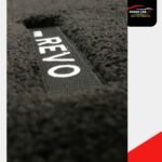 Toyota Hilux Revo Carpet Floor Mats Black 2016-2022 - Image 2