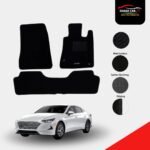 Hyundai Sonata Floor Carpet Mat Black - 3pcs