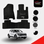 KIA Sportage Carpet Floor Mats Twist Fiber Black Model: 2025