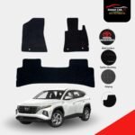 Hyundai Tucson Fitting Carpet Floor Mat 3PCS - Model 2020-2024