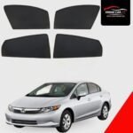 Civic 2008 Folding Fix Side Car Curtain by SHAAH CAR