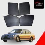 City 1996 Folding Fix Side Car Curtain by SHAAH CAR