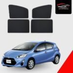 Aqua Folding Fix Side Car Curtain by SHAAH CAR