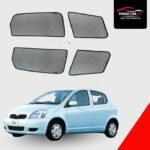 Vitz 2002 Folding Fix Side Car Curtain by SHAAH CAR
