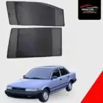 Corolla 1988 Folding Fix Side Car Curtain by SHAAH CAR